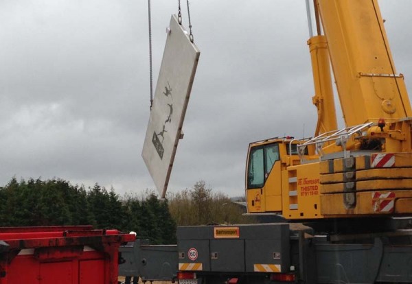 Beton Ankomst kran 800 Beton Ankomst kran 800
